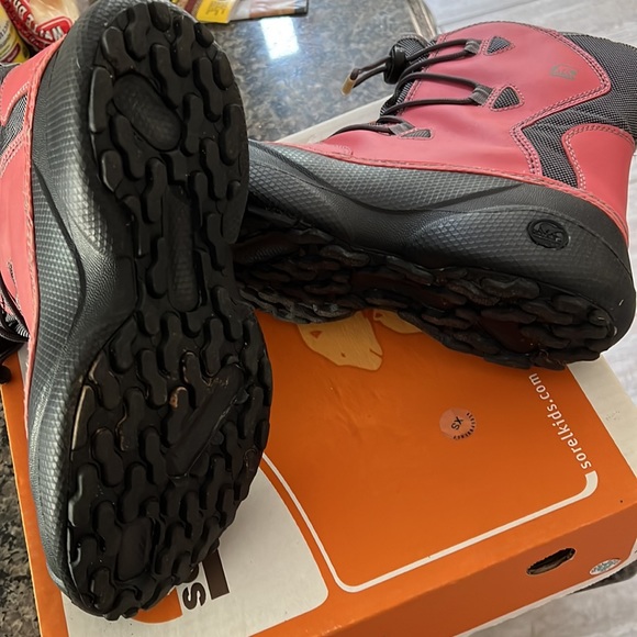 Sorel Icepack Raspberry Fizz Winter Boots Sz 7 - Picture 3 of 6